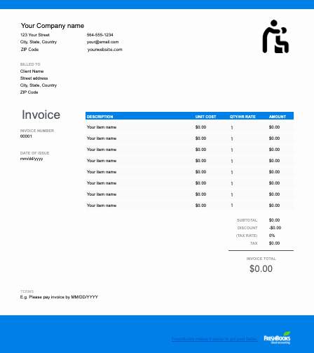 Google Sheets Receipt Template Fresh Physical therapy Invoice Template Free Download