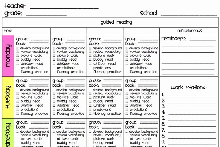 Guided Math Lesson Plan Template Fresh Finally A Guided Reading Lesson Plan I Like