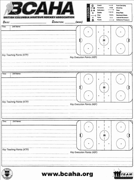 Hockey Practice Plan Template Inspirational My Blog
