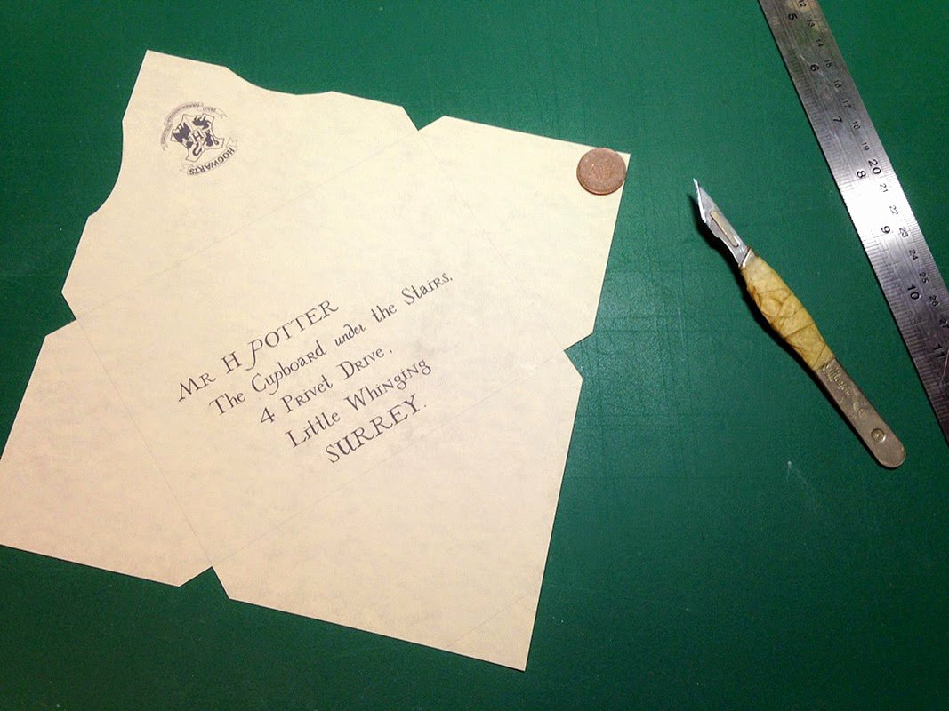 Hogwarts Envelope Printable Lovely 10 Digits the Perfect Hogwarts Acceptance Letter…