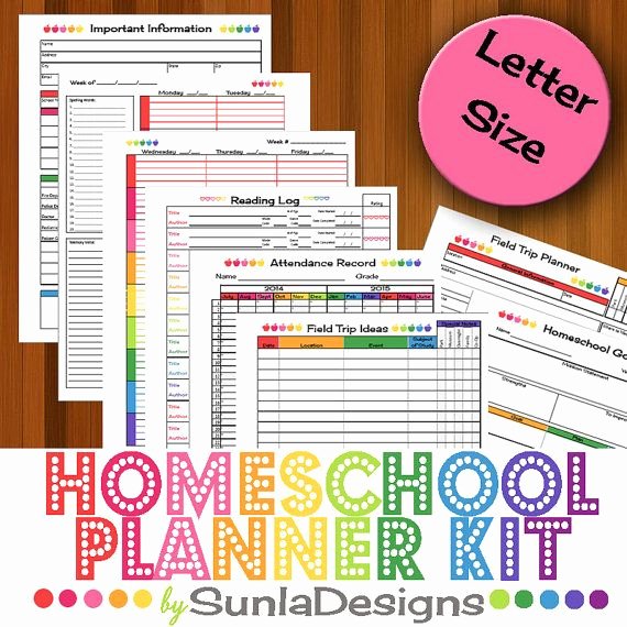 Homeschool Lesson Plan Template Fresh 1000 Ideas About Home School Planner On Pinterest
