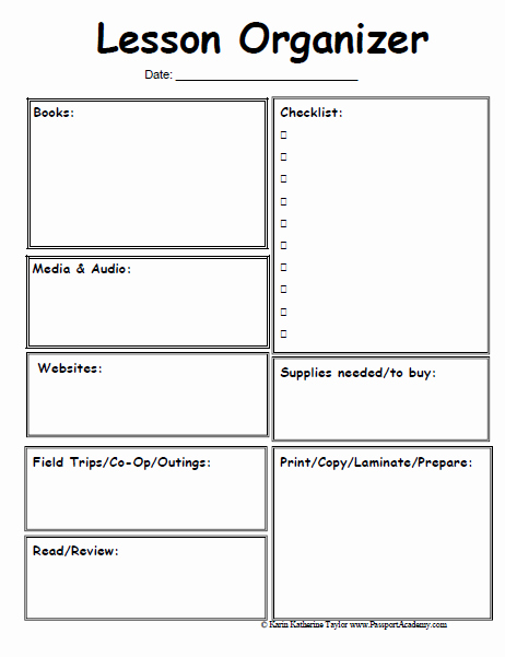 Homeschool Lesson Plan Template New Homeschool Lesson Planner Pages