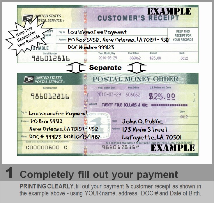 How to Fill Out Receipt Fresh Fee Service Information