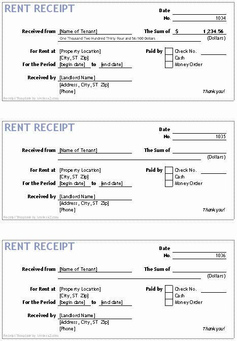 How to Fill Out Receipt Inspirational Free Receipt Template