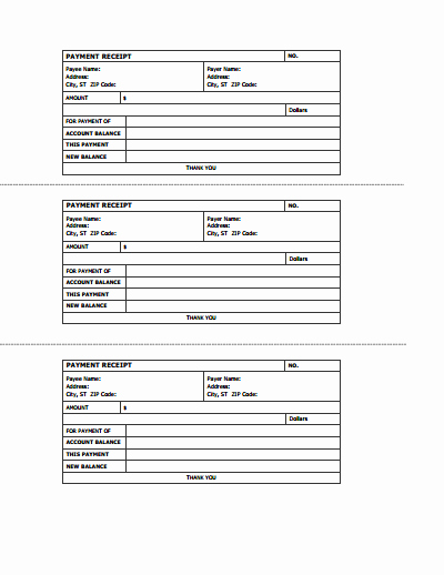receipts pdf template
