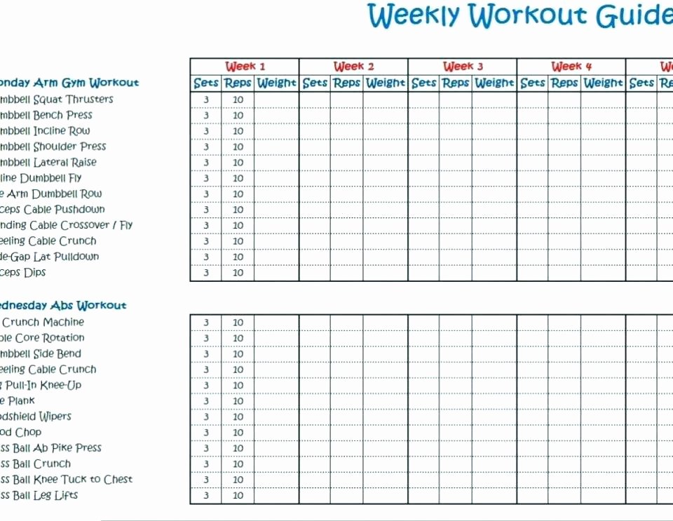 Hseep Exercise Plan Template Lovely Weekly Staff Schedule Template Excel Minutes Training