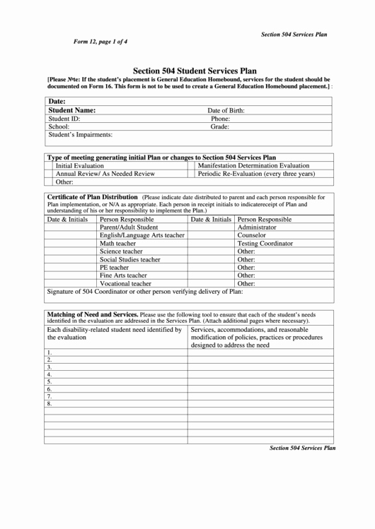 Individual Service Plan Template Best Of top Individual Service Plan Templates Free to In