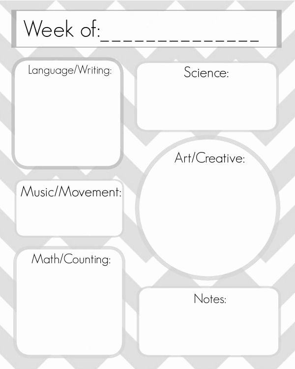 Infant Lesson Plan Template Beautiful Best 25 Weekly Lesson Plan Template Ideas On Pinterest