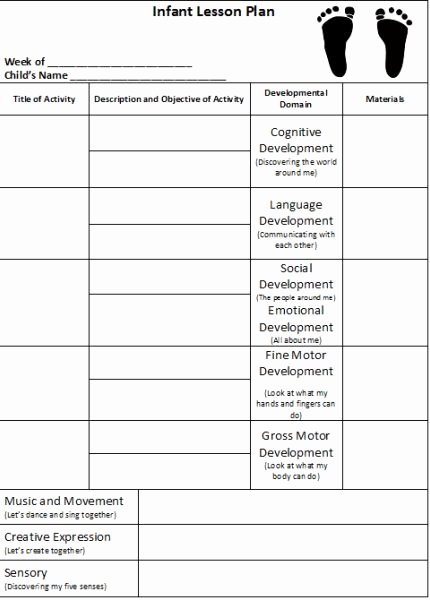 Infant Lesson Plan Template Unique 25 Creative Infant Lesson Plans Ideas to Discover and Try