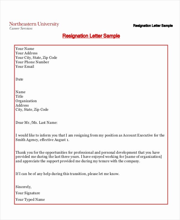 Informal Letter format Sample Elegant Sample Informal Resignation Letter 4 Examples In Pdf Word