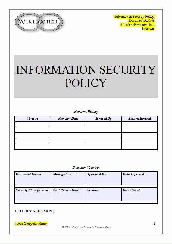 Information Security Plan Template Best Of Anti Money Laundering Policy &amp; Procedure