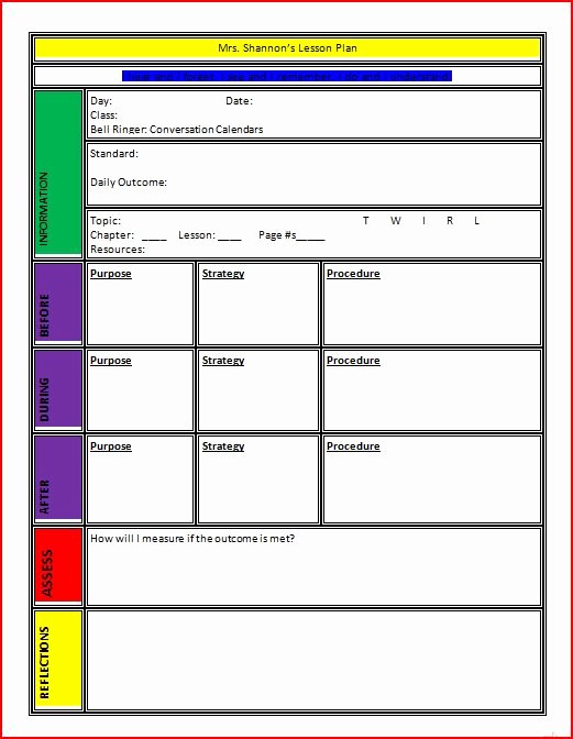 Inquiry Lesson Plan Template Lovely Lessonplan1 the Best Home School Guide