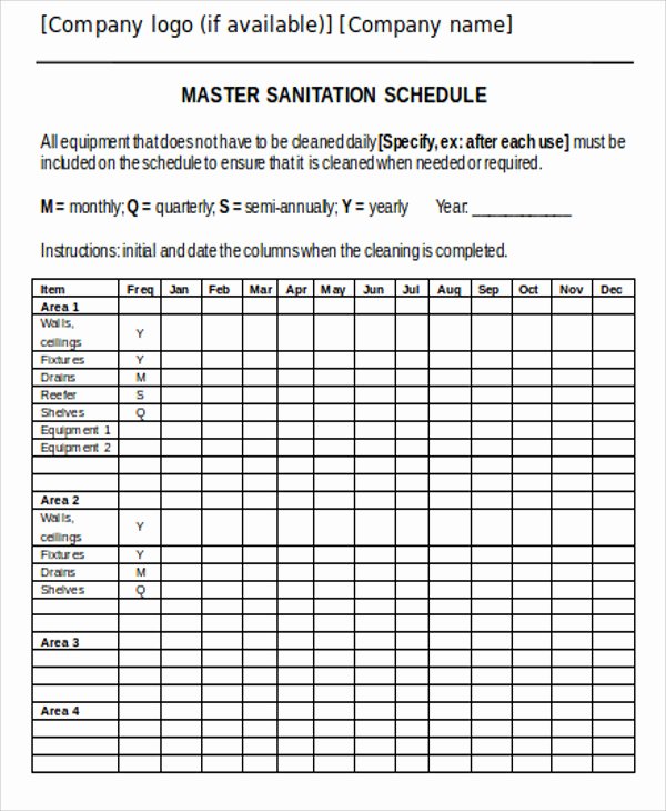 Integrated Master Plan Template Excel Fresh Master Schedule Templates 11 Free Samples Examples
