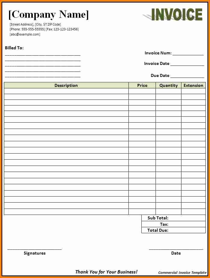 Is An Invoice A Receipt Awesome 11 Billing Receipt Template Free