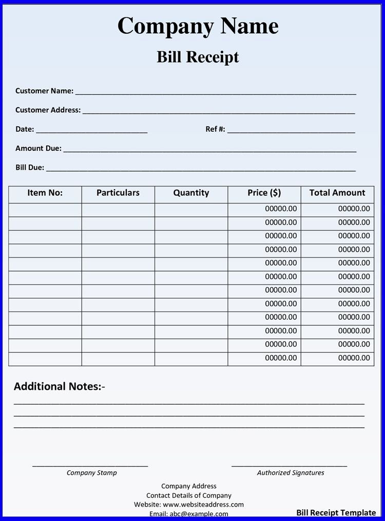 Is An Invoice A Receipt Awesome Hotel Bill Receipt Template