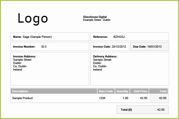 Is An Invoice A Receipt Awesome Receipt Template Ireland