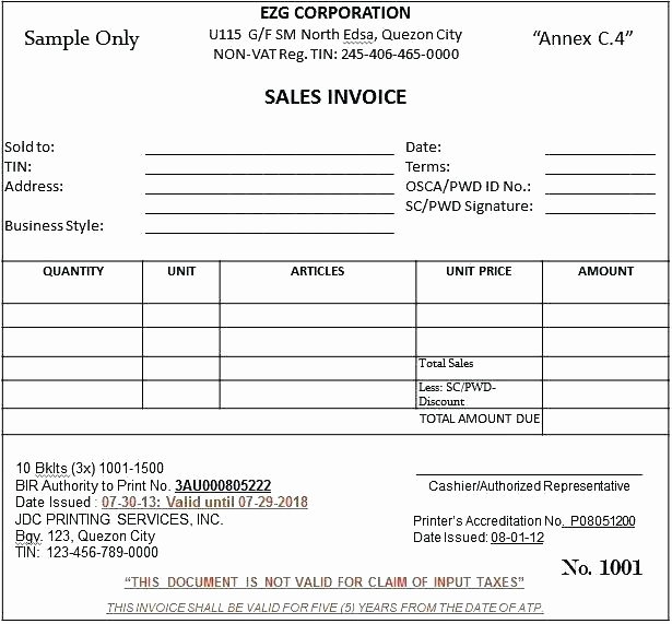 Is An Invoice A Receipt Luxury Official Receipts Samples
