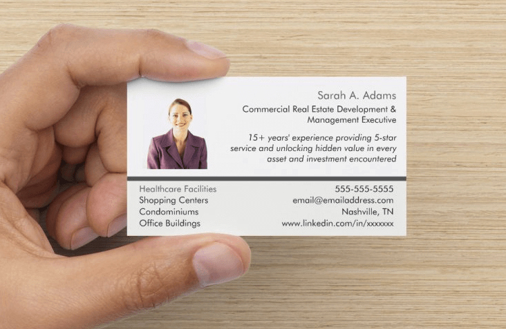 Networking Business Card Examples