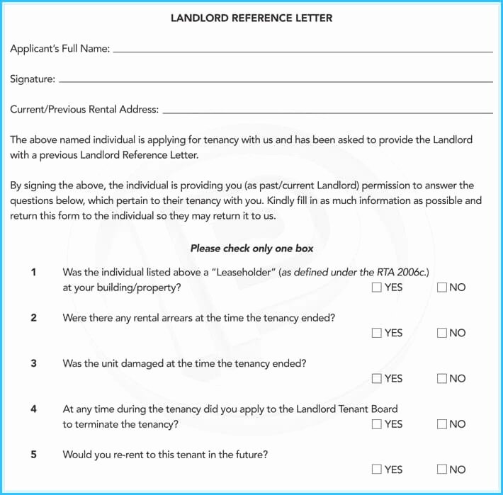 Landlord Letter Of Recommendation Beautiful 5 Sample Landlord Reference Letters What is It &amp; How to