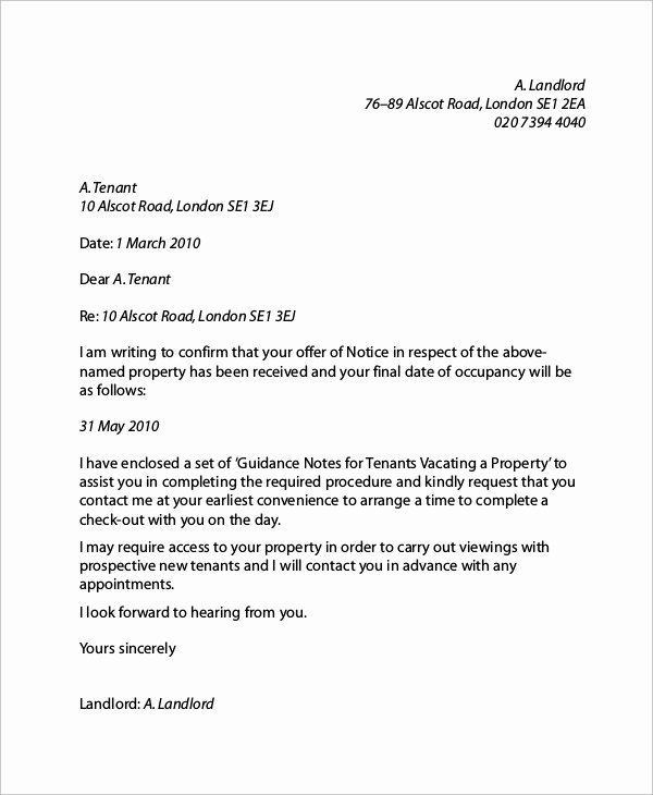 Landlord Letter Of Recommendation Luxury 6 Sample Landlord Reference Letters