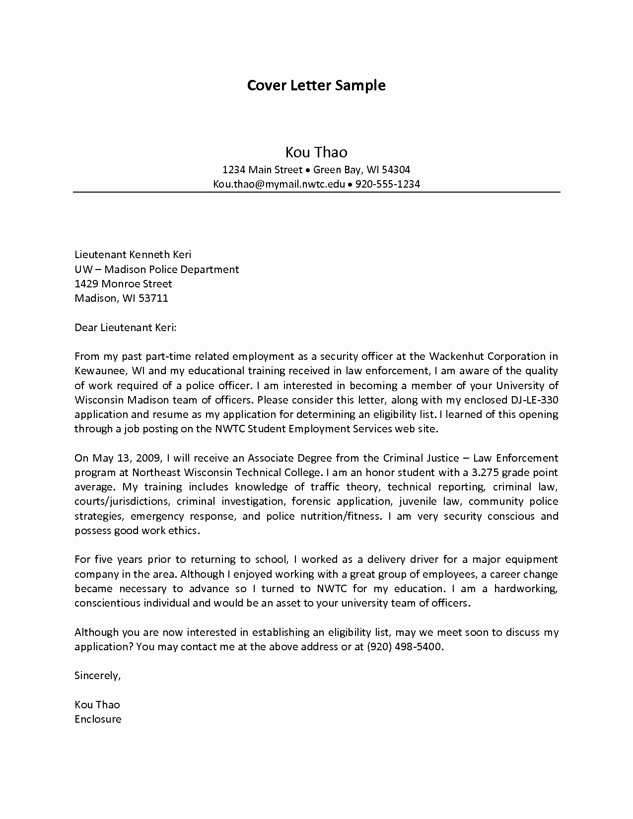 Law Enforcement Letter Of Recommendation Elegant Oshiborifo New Resume Example