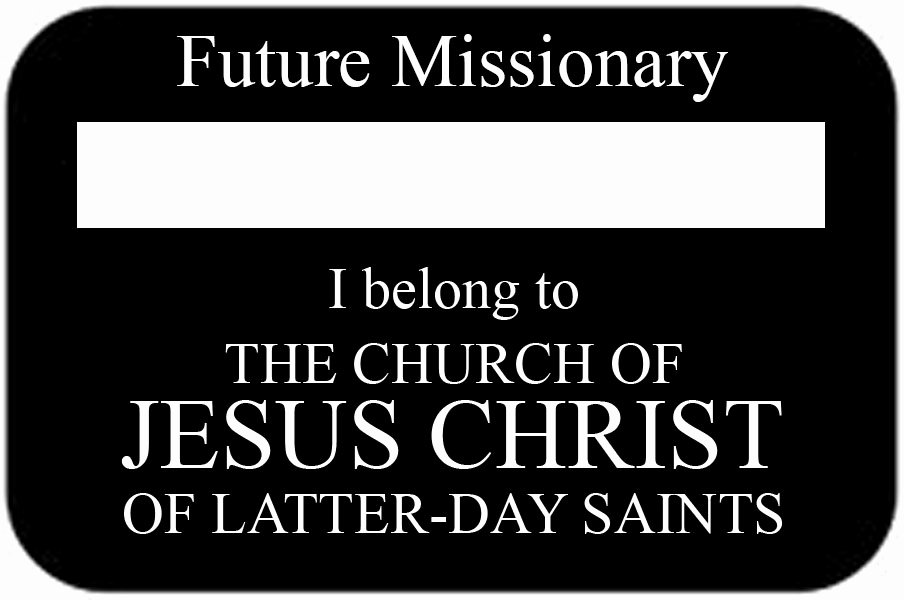 35 Lds Missionary Tag Template Hamiltonplastering