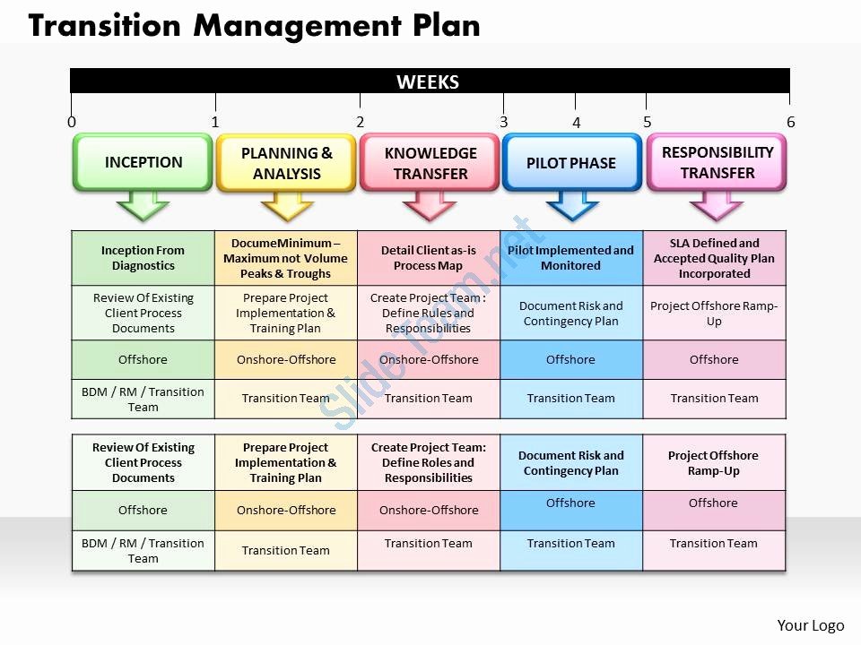 Leadership Transition Plan Template Fresh Transition Management Plan Powerpoint Presentation Slide