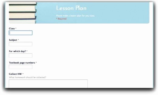 Lesson Plan Template Google Doc Luxury top 10 Lesson Plan Template forms and Websites