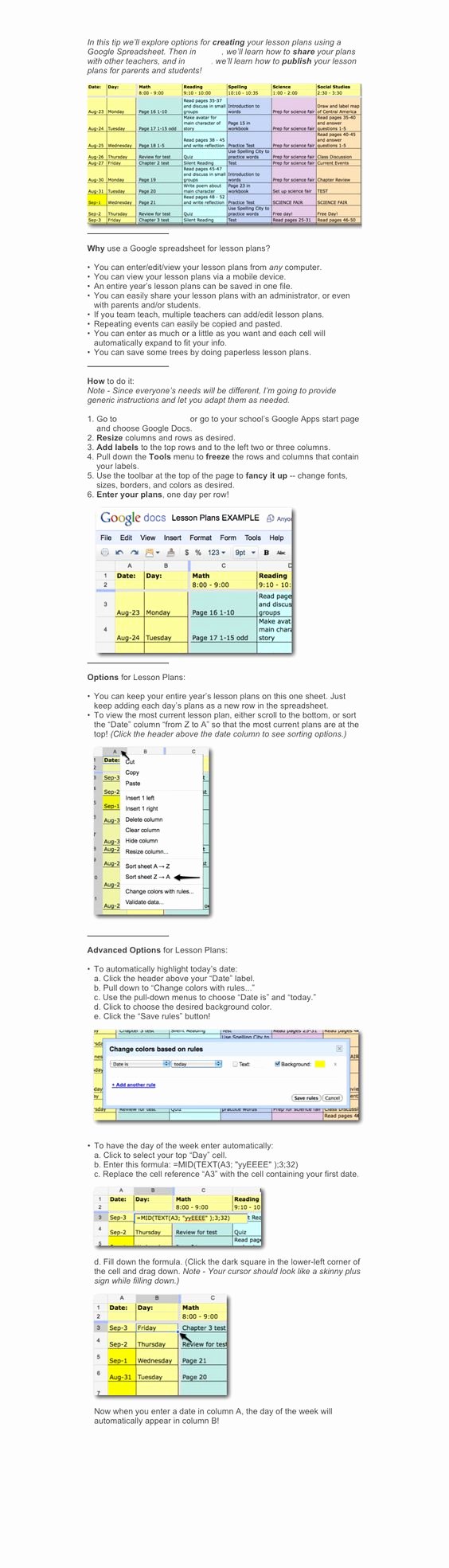 Lesson Plan Template Google Docs Awesome Google Docs Lesson Plans and Lesson Plan Books On Pinterest