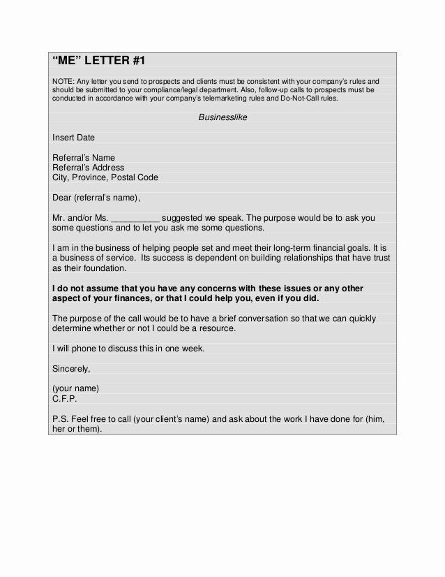 Letter asking for Referrals From Medical Professionals Unique Referral Letter Samples