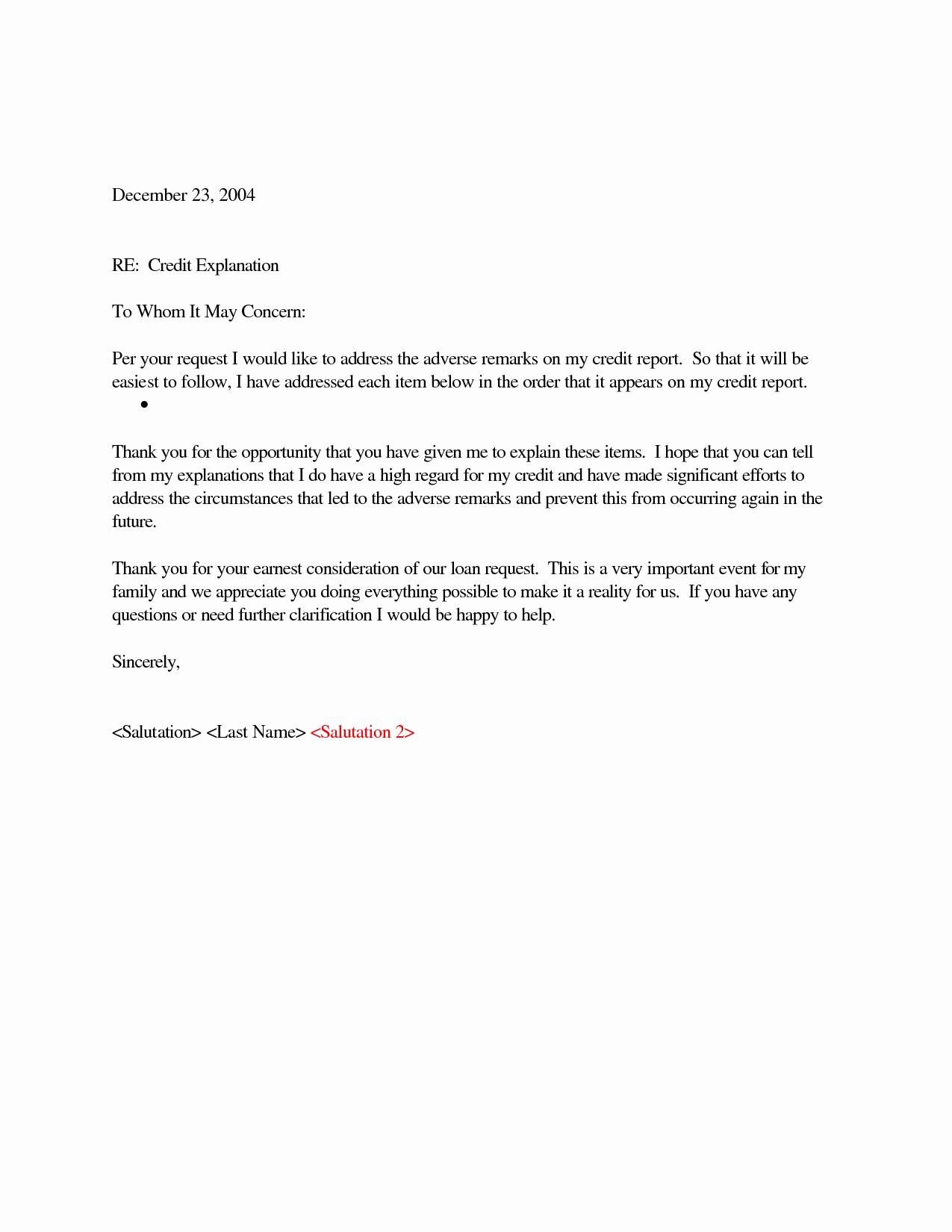 Letter Of Explanation Word Template Beautiful Letter Explanation