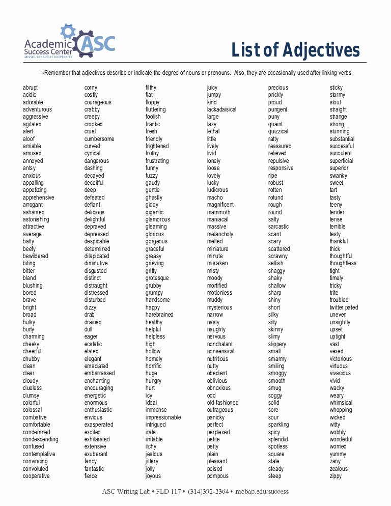 Letter Of Recommendation Adjectives New 4 Letter Word List Mon