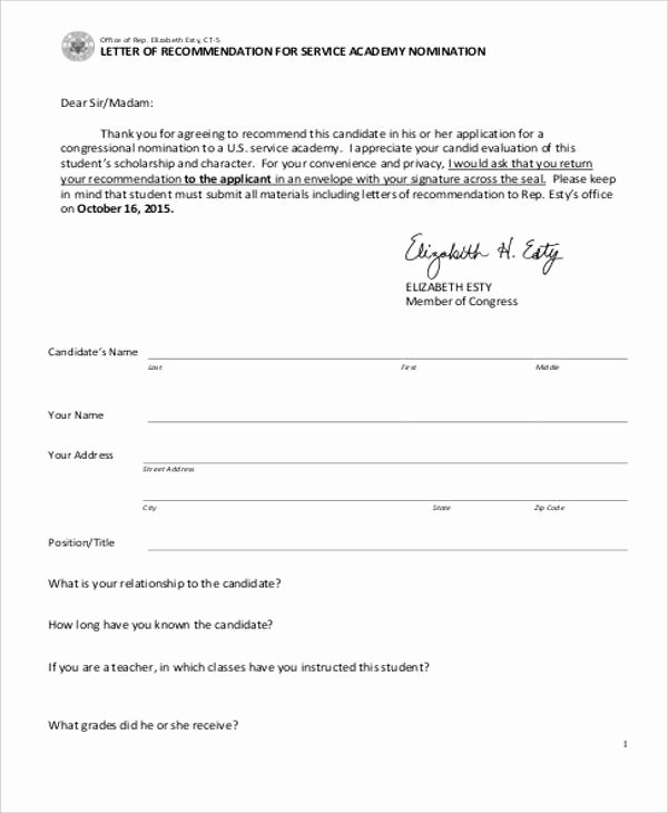 Letter Of Recommendation Army Awesome Military Letter Re Mendation Examples Letter Of