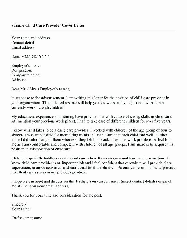 Letter Of Recommendation Child Care Awesome Letter Of Re Mendation for Child Care Perfect Ideas Of