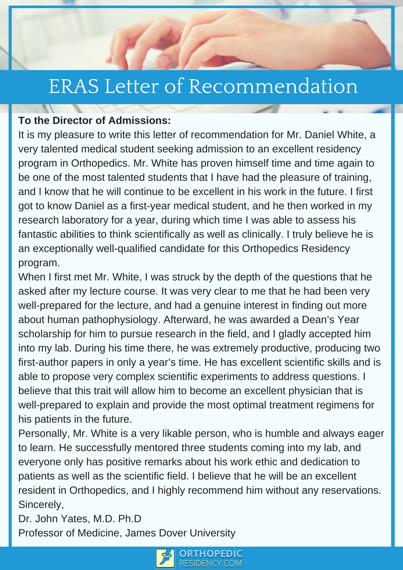 Letter Of Recommendation Eras Fresh Helpful Tips to Writing Eras Letters Of Re Mendation
