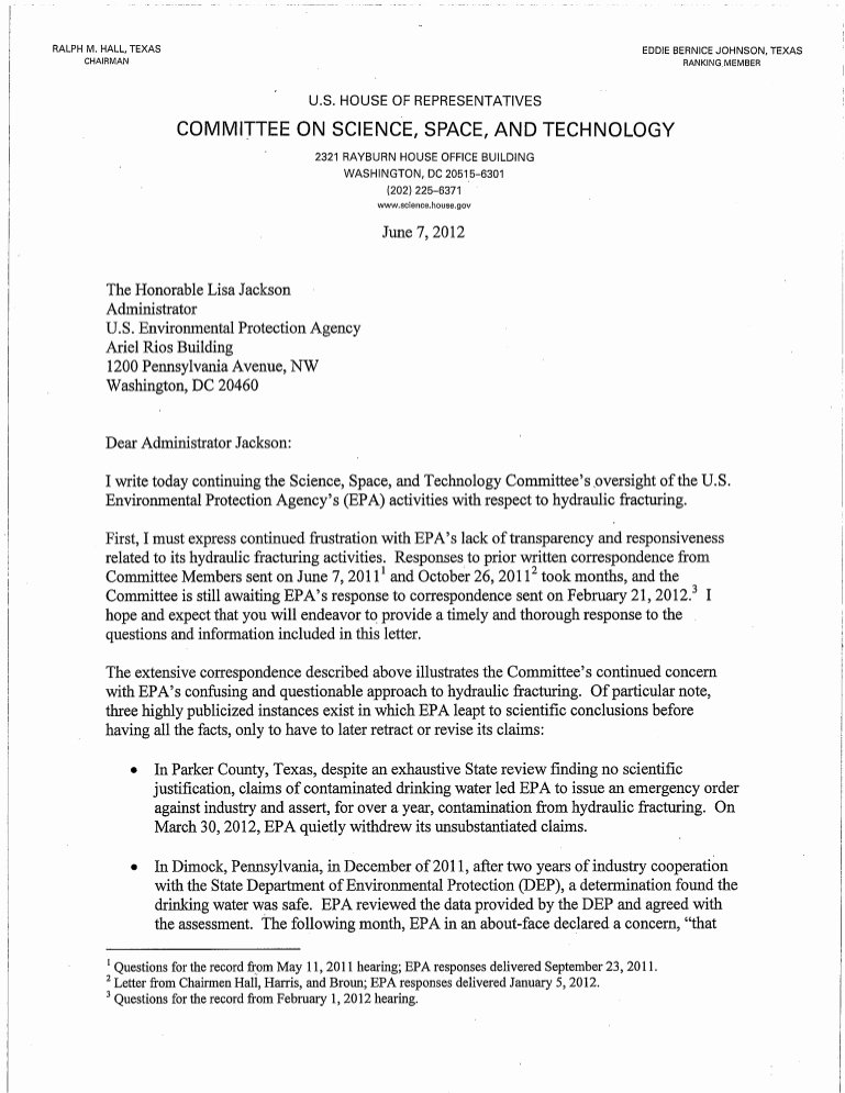 Letter Of Recommendation Etiquette Luxury Letter From Congressman andy Harris R Md to Epa