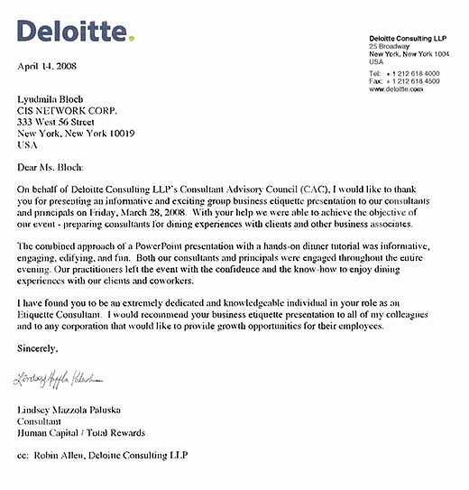 Letter Of Recommendation Etiquette New Corporate Business Clients About World Class Business