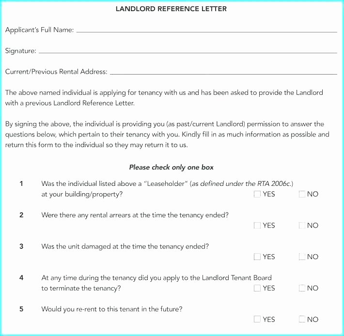 Letter Of Recommendation for Babysitter New Reference Letter From Landlord Landlord Reference Letter