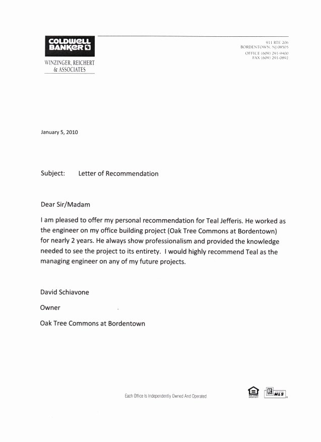 Letter Of Recommendation for Housing Elegant Re Mendation Sample Letters Search Results