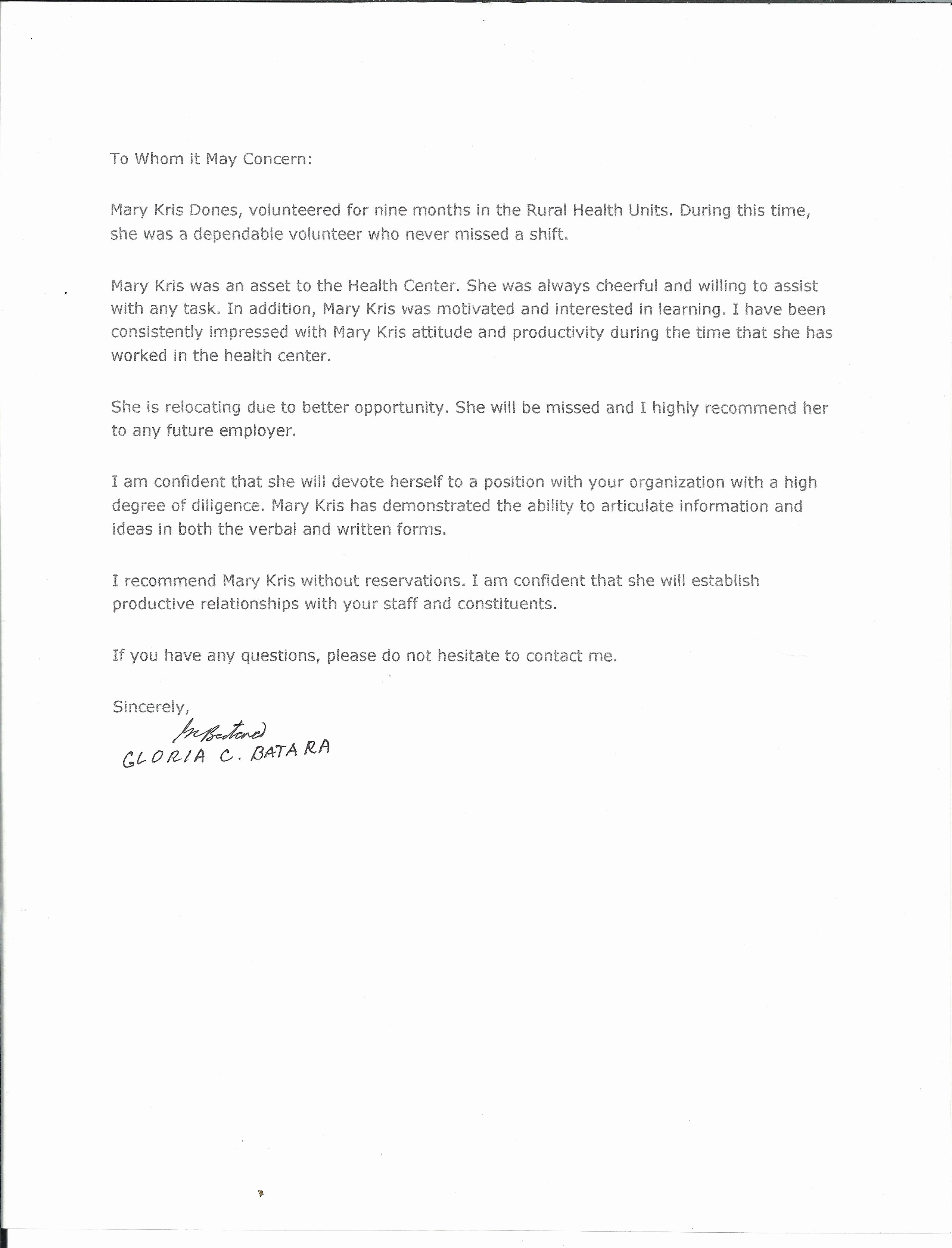 Letter Of Recommendation for Nanny Best Of Nanny Re Mendation Letter Cover Letter Exle