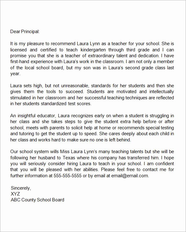 Letter Of Recommendation for Paraprofessional New Letter Of Re Mendation for A Paraprofessional Kleo
