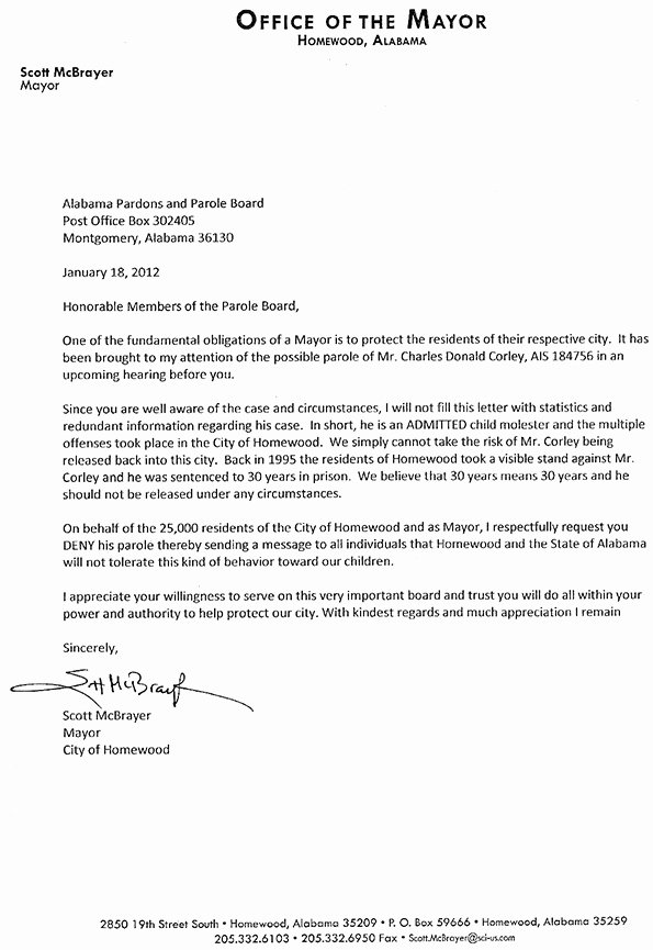 Letter Of Recommendation for Parole Best Of Sample Letter for Parole Board Cover Letter Samples