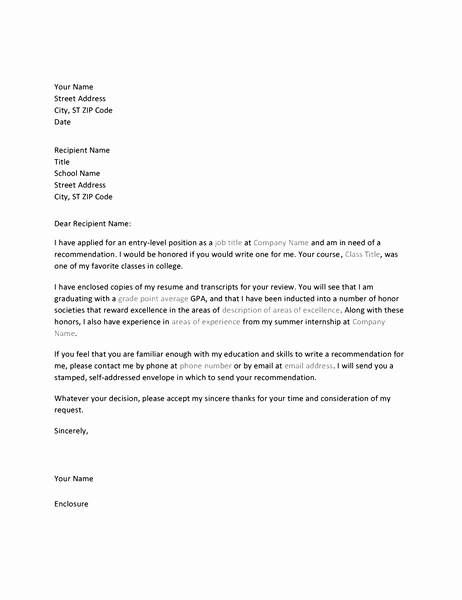 Letter Of Recommendation for Professorship Inspirational Letter to Professor Requesting Job Re Mendation