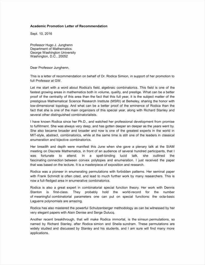 Letter Of Recommendation for Promotion New 9 Teacher Promotion Letter Templates Free Pdf Doc