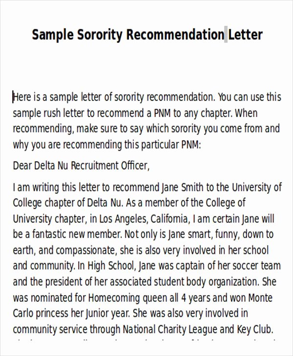 Letter Of Recommendation for sorority New Pin by Jacqueline Kelly On Home Renovation