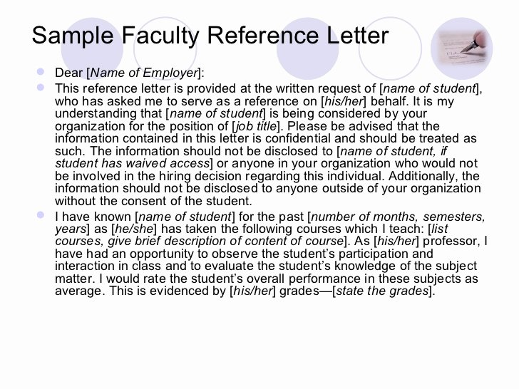 Letter Of Recommendation for Tenure Beautiful Writing A Reference Letter