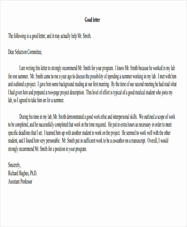 Letter Of Recommendation for Volunteer Beautiful 13 Volunteer Reference Letter Templates Pdf Doc