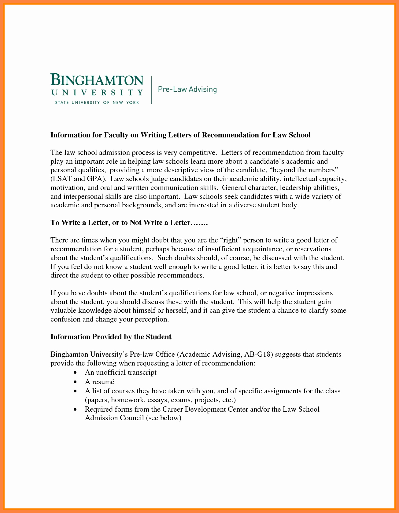 Letter Of Recommendation Law School Elegant 9 Law School Letter Of Re Mendation