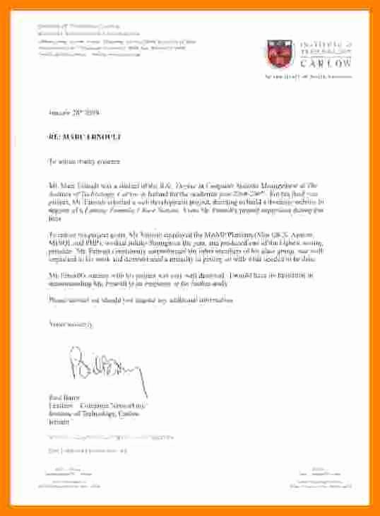 Letter Of Recommendation Law School Fresh 9 Letter Of Re Mendation Letterhead