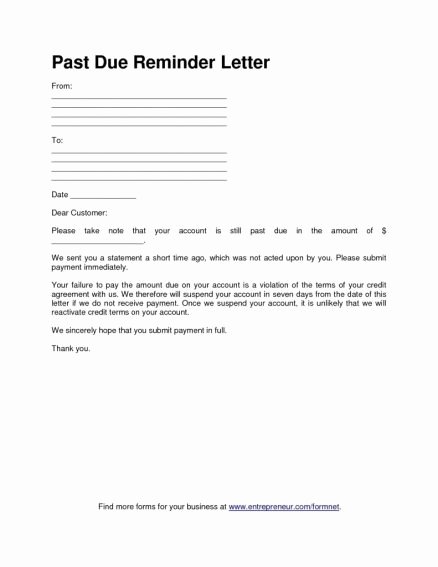 Letter Of Recommendation Reminder Email Unique Outstanding Payment Reminder Letter Examples Payment Pdf